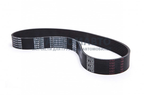 Ремень ручейковый 8PK790 генератора Wayteko SHAANXI 612600090201