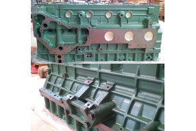 Блок цилиндров WD615 Евро3 (крышка короткая, площадка ТНВД под углом)