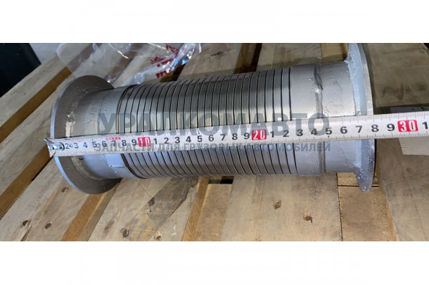 Гофра глушителя Евро4 D=135 d=100 L=285 (с двух сторон под хомут) SHAANXI DZ95259540008
